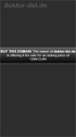 Mobile Screenshot of doktor-dsl.de
